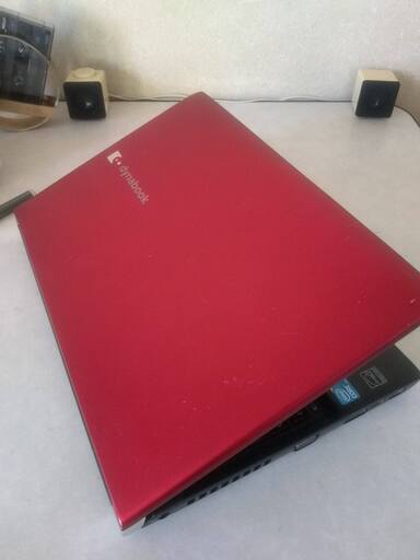 すぐ使えるスリムモバイルPC⑤（赤）/Windows10/東芝ダイナブック