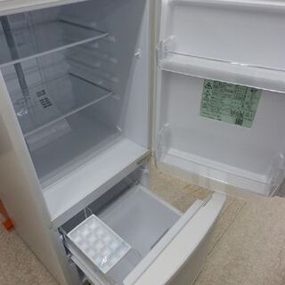 冷蔵庫 138L 2019年製 高年式 2ドア冷蔵庫 100Lクラス Panasonic NR-B14BW 白 ホワイト パナソニック  ペイペイ対応 札幌市西区西野