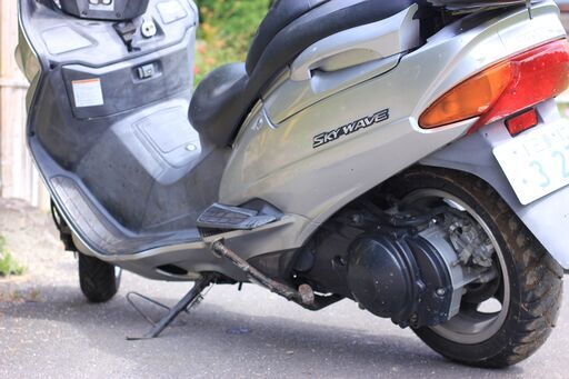 スズキ/スカイウェイブ250/CJ41A/シルバー/ビックスクーター