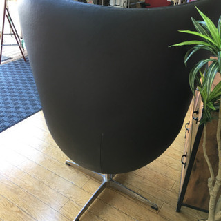 アルネ・ヤコブセン エッグチェア 黒 Egg chair リプロダクト品