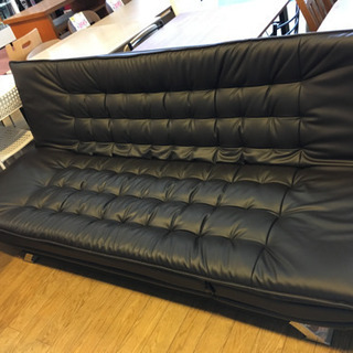 美品! ニトリ ソファベッド Nシールド ロック NITORI 黒