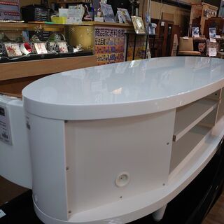 【店舗同時販売中】シギヤマ家具　コーナーボード　サークル【店頭ご来店購入限定】