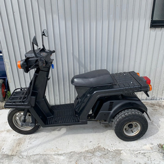 ノーヘルOK】ミニカー登録ジャイロX 黒 キャブOH済み 現状不具合なし