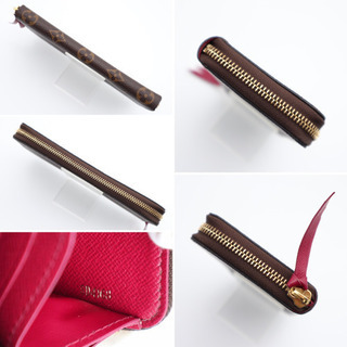 LOUIS VUITTON/ポルトフォイユ クレマンス》Aランク 極美品 箱ソファ 