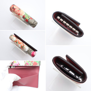 《GUCCI/GGブルームス 6連キーケース》 Sランク 未使用品 極美品 花柄