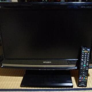 三菱電機「REAL」22インチ液晶テレビ　オートターン機能搭載！