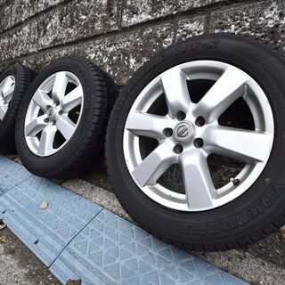 日産純正アルミホイール＆スタッドレスタイヤGEOLANDAR I/T-S【中古】