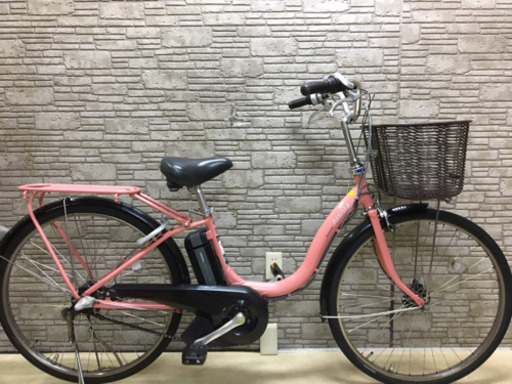東京23区配達無料　新基準 ブリヂストン　アシスタ　6.6Ah リチウム 電動自転車☆26インチ☆中古☆BS