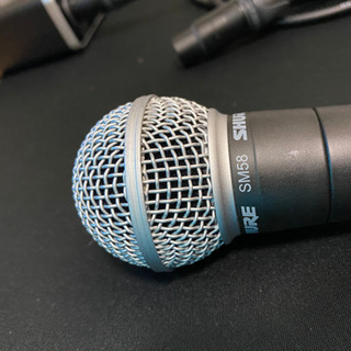 4点セット】SM58+UM2+マイクケーブル+マイクスタンドアーム