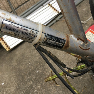 本田超小型管理機FG201美品片手で持ちあげられる