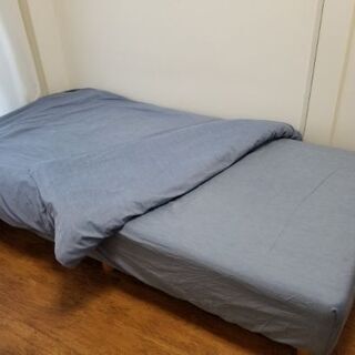 マットレス一体型シングルベッド