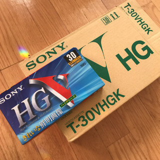 ビデオカセットテープ SONY T-30VHGK 10本