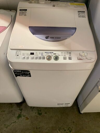 JH00966/SHARP/全自動電気洗濯機/5.5kg/2012年製