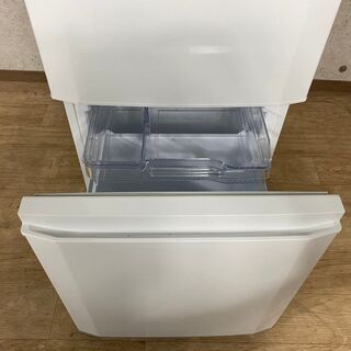 8*140 美品★MITSUBISHI 三菱 2ドア ノンフロン冷凍冷蔵庫 146L MR-P15EZ-KW1 16年製