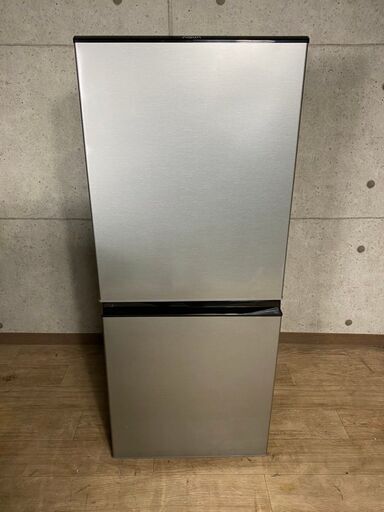 9*101 美品★アクア AQUA 2ドア 冷凍冷蔵庫 126L AQR-J13H(S) 19年製