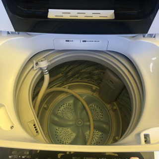 【リサイクルショップ八光　田上店　安心の3か月保証　旧鹿児島市内配達・設置無料】ハイセンス 5．5kg全自動洗濯機 エディオンオリジナル ホワイト HW-E5502