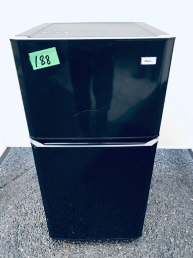 188番 Haier✨冷凍冷蔵庫✨JR-N106E‼️