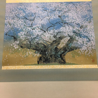 中島千波  淡墨桜