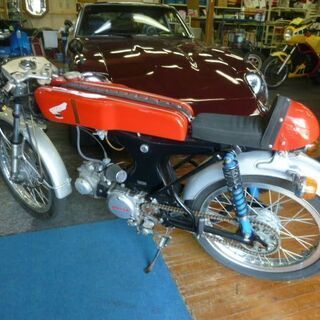 当時物ファイバータンク　CL90　カフェレーサー 当時物ファイバータンク CL90 カフェレーサー