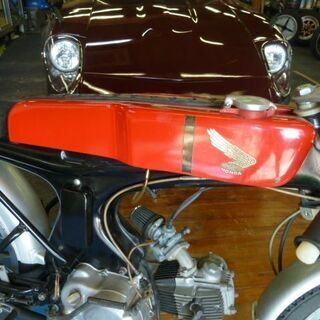 当時物ファイバータンク　CL90　カフェレーサー 当時物ファイバータンク CL90 カフェレーサー