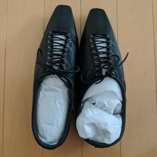 レースアップバレエシューズ W さい 西新宿五丁目の靴 パンプス の中古あげます 譲ります ジモティーで不用品の処分