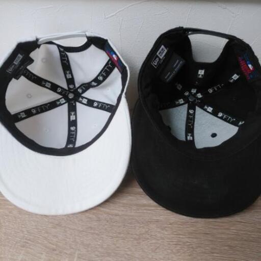 ニューエラ kids キャップ ・白×金ロゴ ・黒×金ロゴ (Roy73) 鳳の