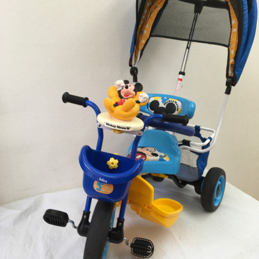 三輪車　アイデス アイベーシック アイデスカーゴドーム ミッキーマウス