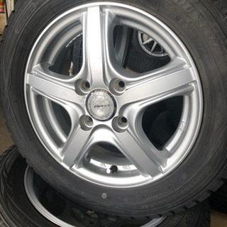 中古タイヤ＋ホイール　155 /65R13 スタッドレス