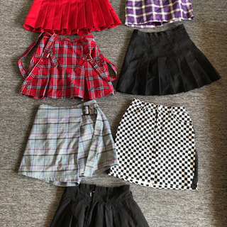 中学生小学校高学年の女の子　スカートセット♡WEGO♡ONEWAY♡