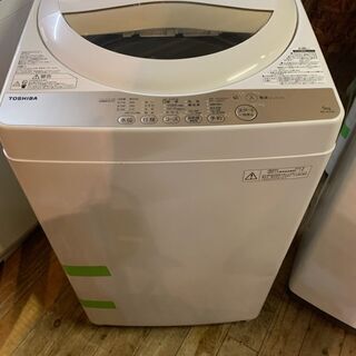 JH00983/TOSHIBA/全自動洗濯機/5.0kg/2016年製