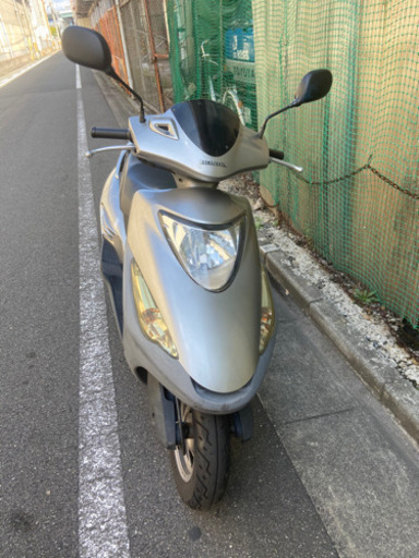 ホンダイーサイ125cc！ユアサバッテリー新品！