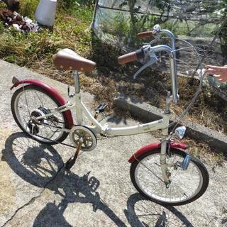【 ジャンク 】折りたたみ式自転車