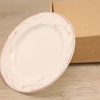 MIKASA ミカサ アルミクロン チャイナ ALUMICRON CHINA 20cm 中皿 6枚セット 厨房 レストラン デザート皿(J732wY)㉓