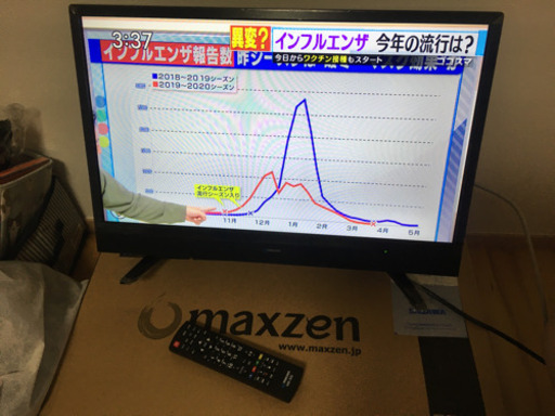 maxzen J24SK03 24型 液晶テレビ