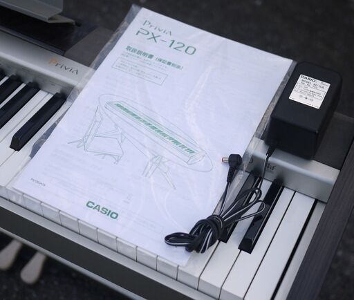 CASIO 電子ピアノ Privia PX-120 プリビィア 88鍵盤 + スタンドCS-65DK