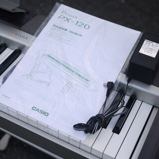CASIO 電子ピアノ Privia PX-120 プリビィア 88鍵盤 + スタンドCS-65DK
