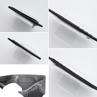 《BALENCIAGA/カードケース》バレンシアガロゴ ブラック Aランク 極美