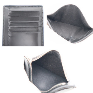 《BALENCIAGA/カードケース》バレンシアガロゴ ブラック Aランク 極美