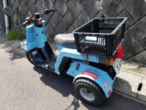 側車付き軽二輪 ジャイロキャノピー トライク 68cc 二人乗り可能