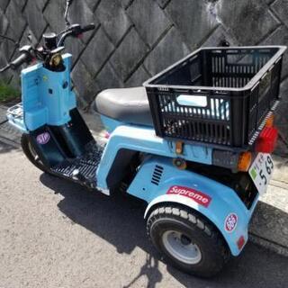 ジャイロX 2人乗りOK!