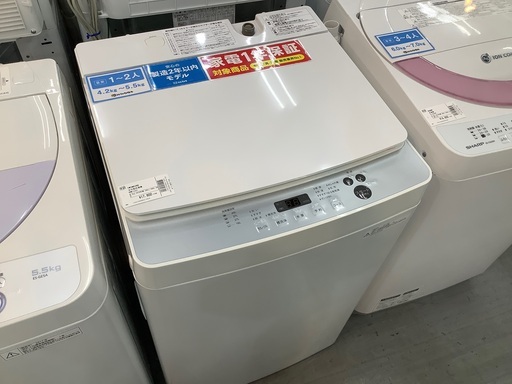 【高年式・1年保証】全自動洗濯機 5.5kg 2019年製 KWM-EC55