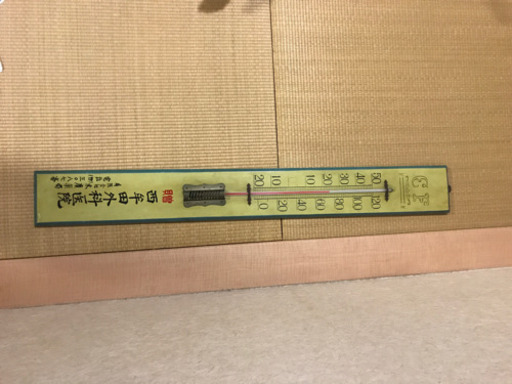 アンティーク温度計　値下げしました。希少