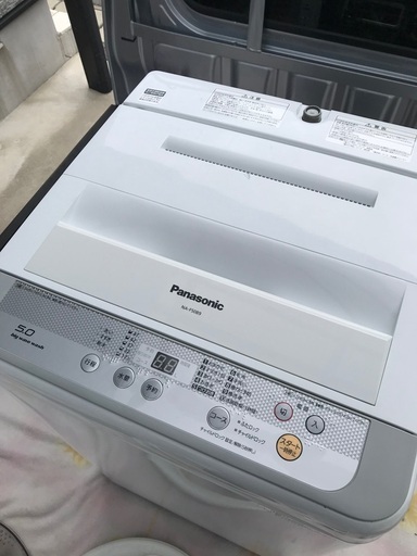 2015年製パナソニック全自動洗濯機5キロ美品。千葉県内配送無料。設置無料。