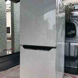 2017年製ハイセンス白130L冷凍冷蔵庫。千葉県内配送無料。設...