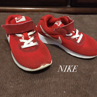 取引中 着画あり NIKE 16.5cm シューズ