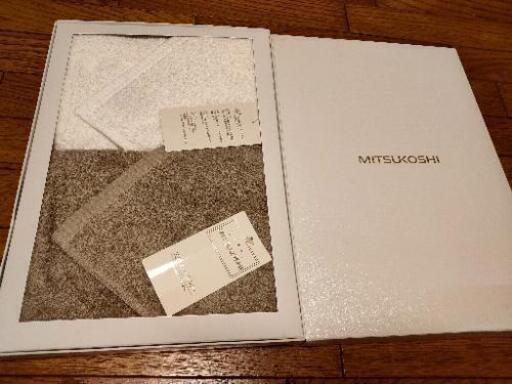 値下げしました三越ファイブスターフェイスタオルセット Cha No Ma 長沼の生活雑貨の中古あげます 譲ります ジモティーで不用品の処分