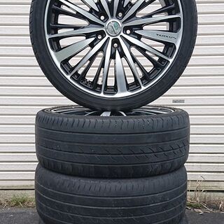 超希少　当時物　18インチホイール　最終値下げ 最終値下げ】18インチ タイヤ＆アルミセット 215/40R18