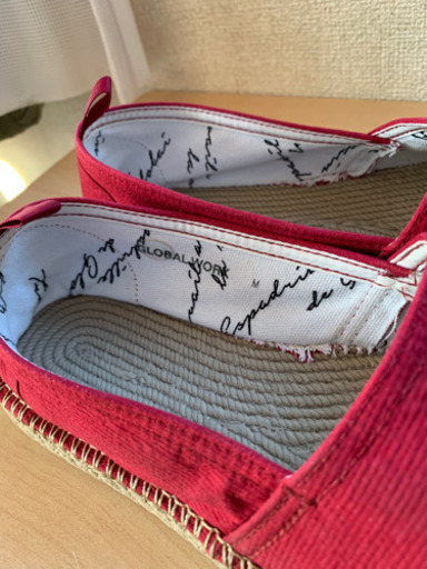 メンズグローバルワーク製エスパドリーユ使用回数少な目です れいわ男児 常陸多賀の靴 スニーカー の中古あげます 譲ります ジモティーで不用品の処分