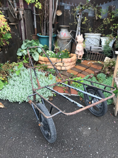 リヤカー 小さなリヤカー 手作りリヤカー ガーデニング雑貨 ぽけっと 新旭川のその他の中古あげます 譲ります ジモティーで不用品の処分
