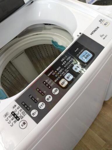 J007★6ヶ月保証★6K洗濯機★HITACHI NW-6TY 2015年製⭐動作確認済⭐クリーニング済